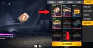 Select the card and click on the "Exchange" button
